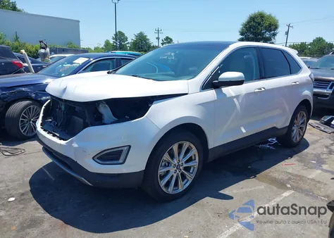 2017 Ford Edge Titanium z USA, uszkodzony, nr VIN 2FMPK3K81HBC07385